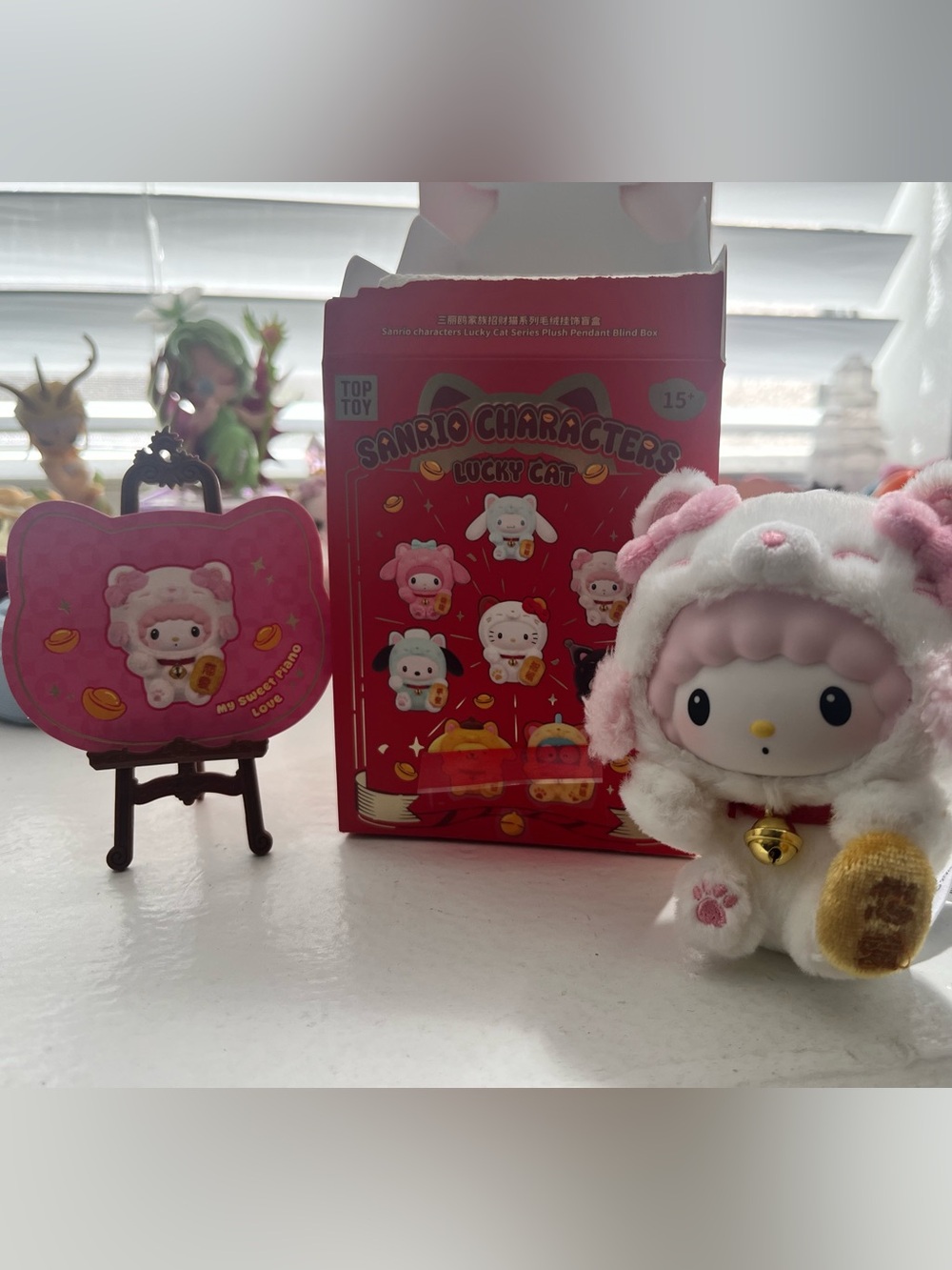TOPTOY Sanrio Characters Lucky Cat - My Sweet Piano Love